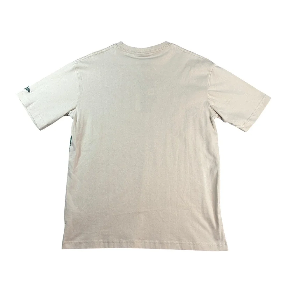 New Era Philadelphia Eagles NFL T-Shirt Cream Green Mens Small NWT